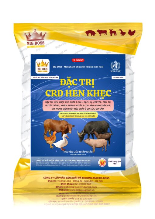 Đặc trị CRD - Hen khẹc