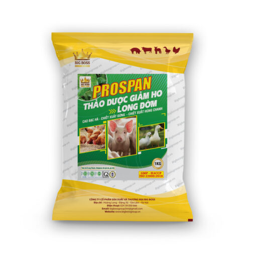 PROSPAN -  GIẢM HO THẢO DƯỢC LONG ĐỜM - 1KG.  Phòng hỗ trợ điều trị bệnh hô hấp, hết dịch nhầy, ho hen kéo dài, Long đờm