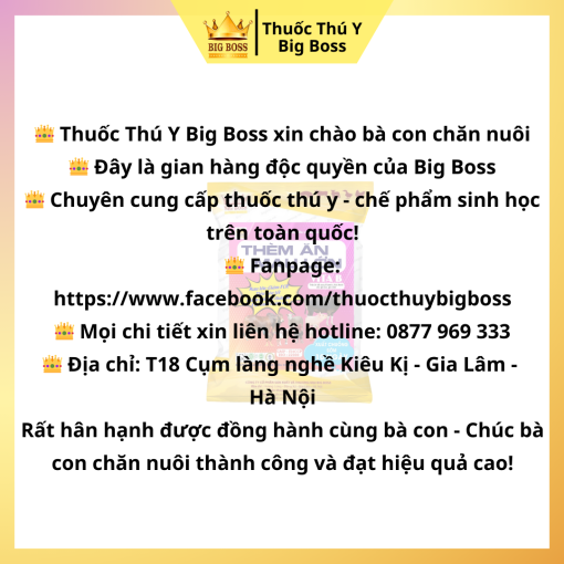 THÈM ĂN MAU LỚN -  VITA B - 1KG. Vật nuôi thèm ăn, ăn nhiều, lớn nhanh, giảm chi phí thức ăn - Hình ảnh 5