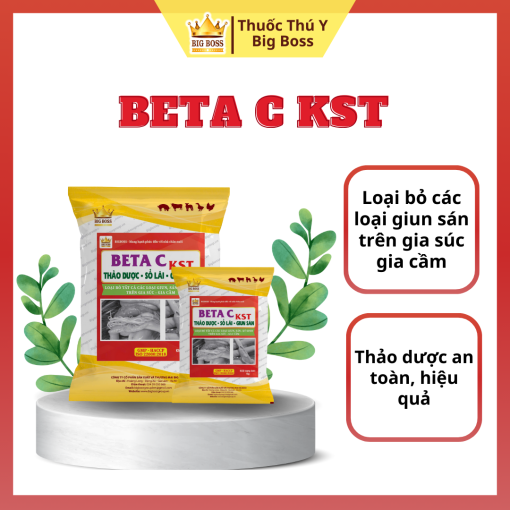 BETA C KST THẢO DƯỢC - SỔ LÃI - GIUN SÁN - 1KG