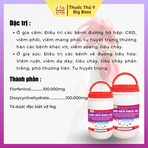 CRD - HEN KHẸC - IC - 1KG - Hình ảnh 2